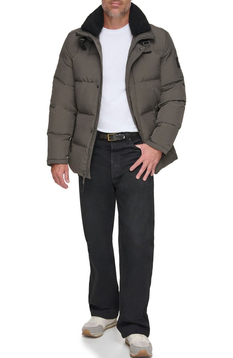 Andrew Marc Suntel Quilted Down Coat, Alternate, color, 