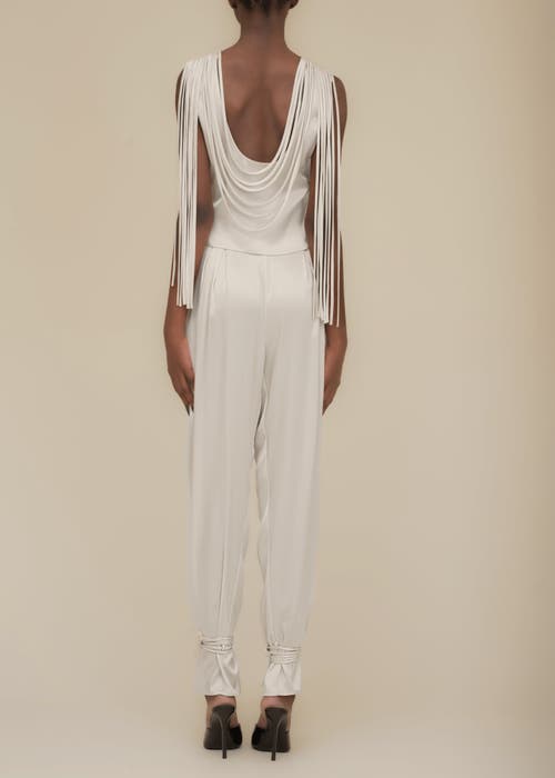 Contessa Mills Mane Shiny Triacetate Loose-fitting Pants In Multi