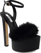 ZIGI Travvy Faux Fur Platform Sandal