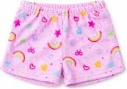 Preppy Goose Plush Balloons Print loungewear Shorts
