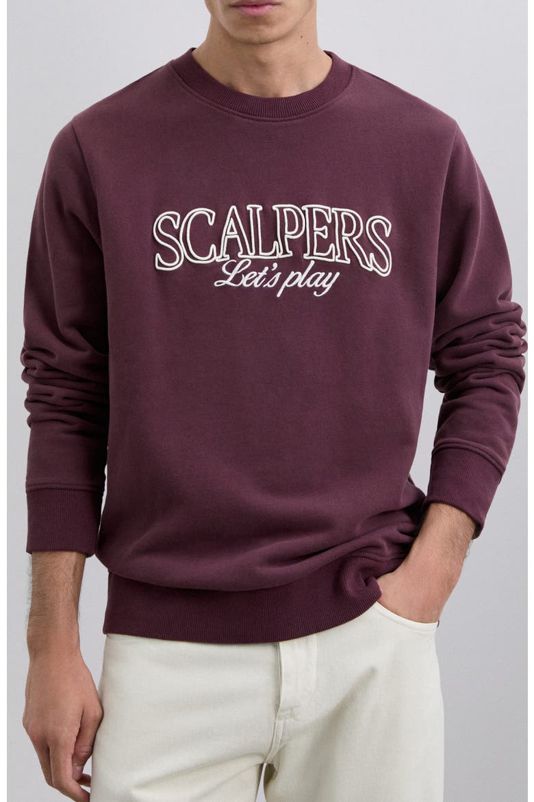 Play Sweater, Main, color, Burgundy