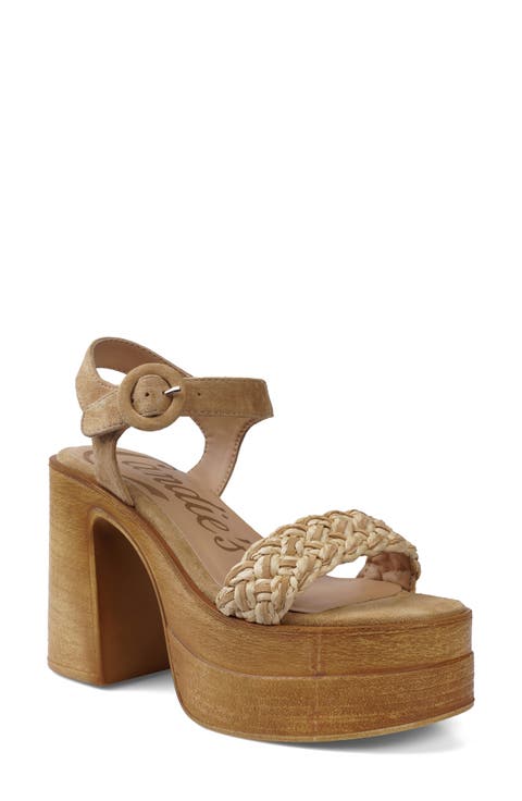 Zaide Ankle Strap Platform Sandal (Women)