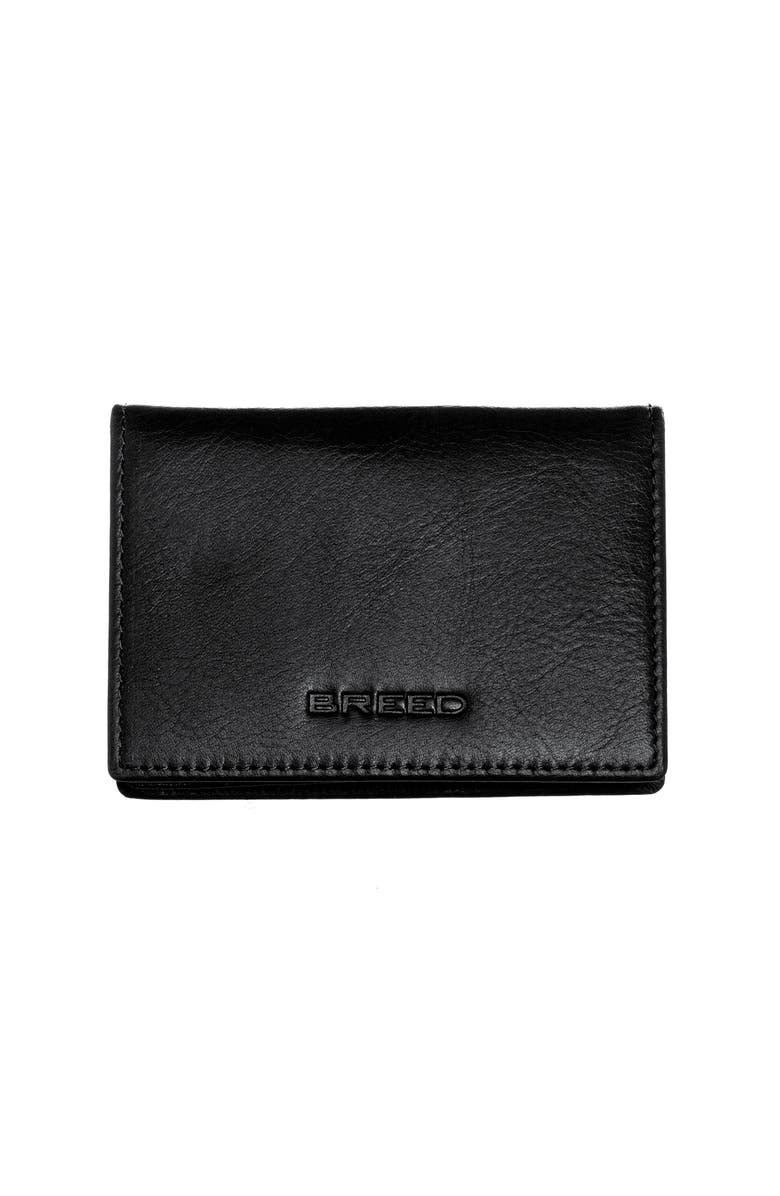 BREED Porter Bi Fold Wallet, Main, color, Black