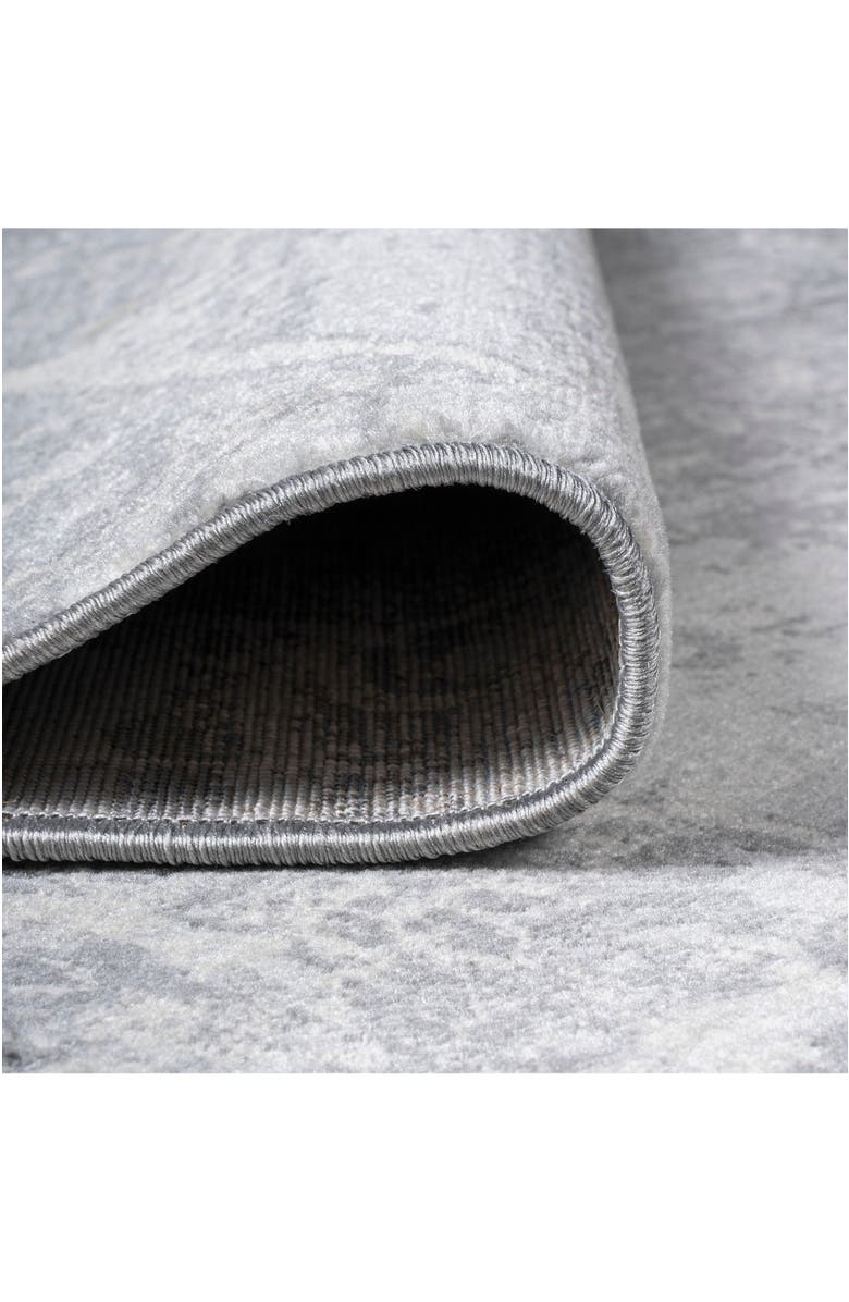 JONATHAN Y Modern Persian Vintage Medallion Area Rug, Alternate, color, Gray