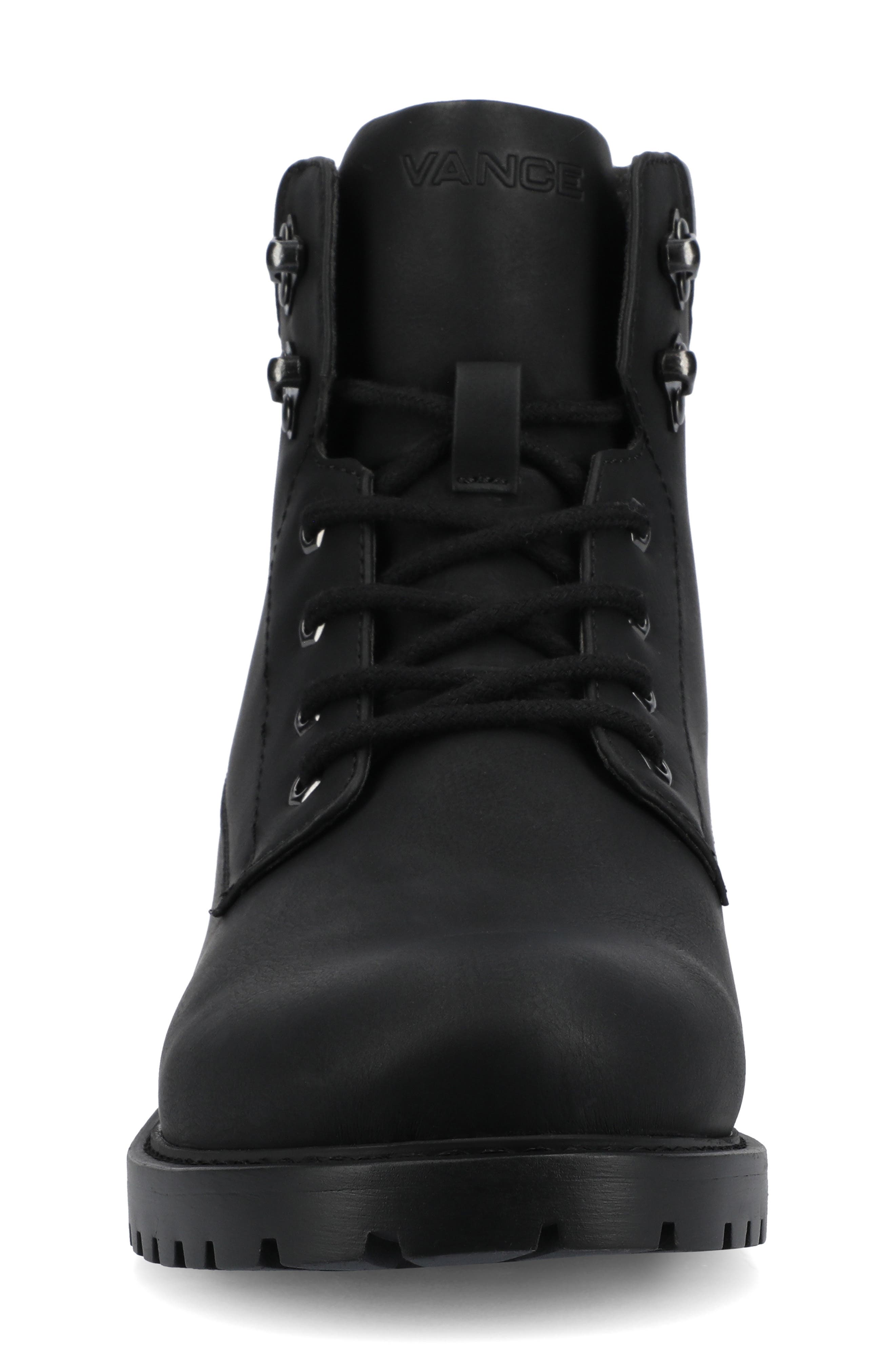 VANCE CO Rogue Lace-Up Boot, Alternate, color, Black