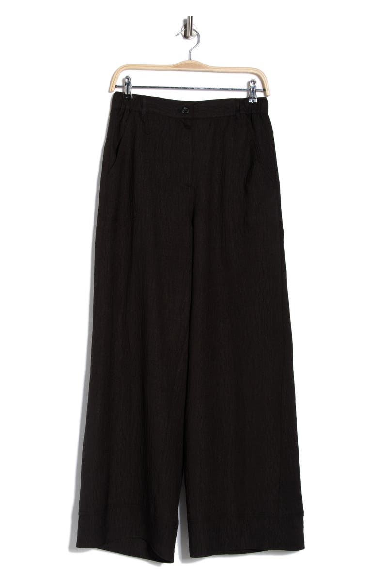 MAX STUDIO Easy Wide Leg Pants, Alternate, color, Black