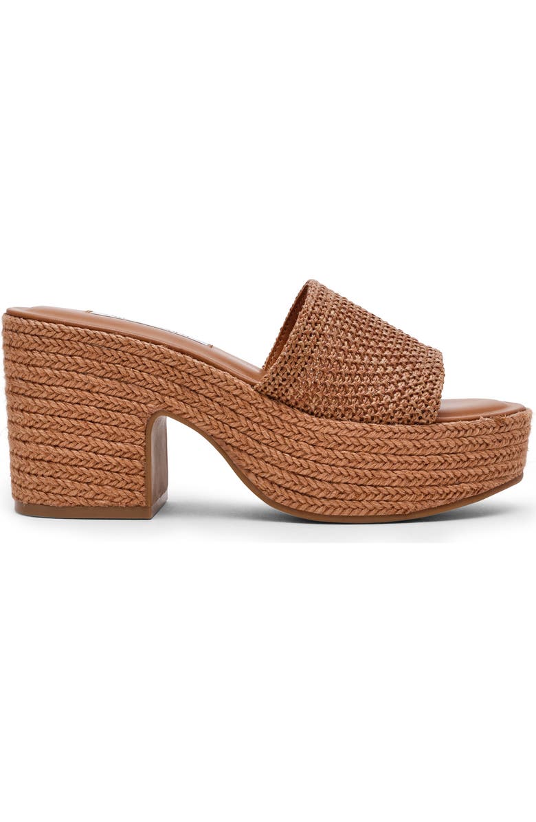 Steve Madden Trippy Platform Sandal, Alternate, color, Cognac