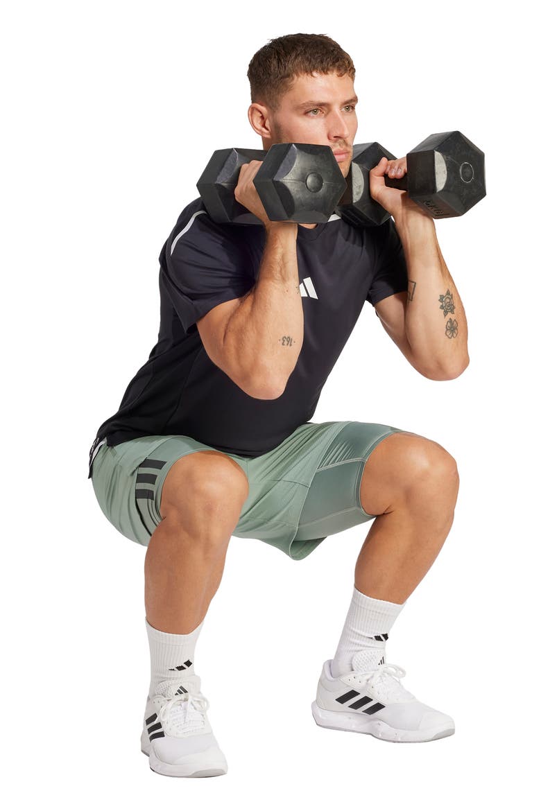 Designed for Training Pro-Series T-Shirt, Alternate, color, BLACK/ WHITE