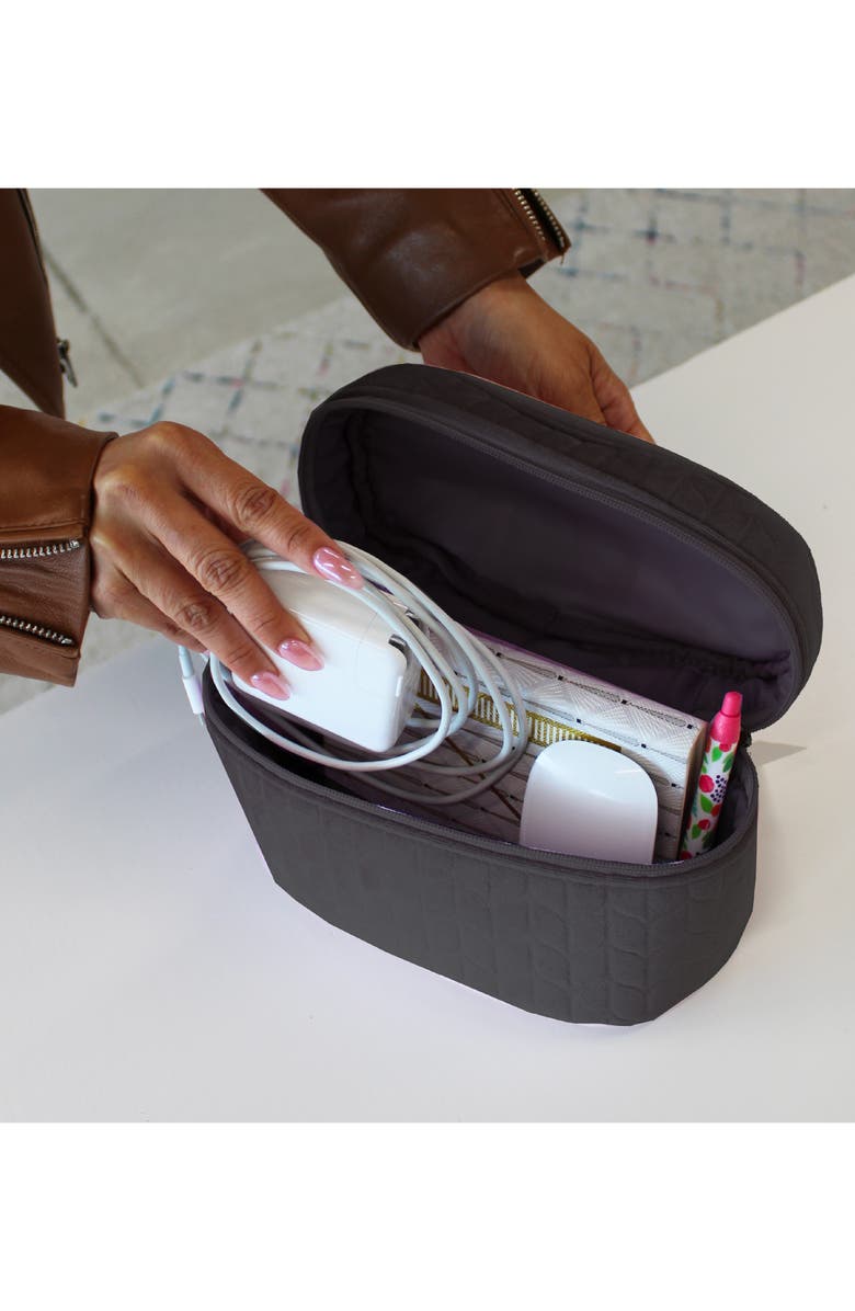 MYTAGALONGS Allure Cosmetic Case, Alternate, color, Black