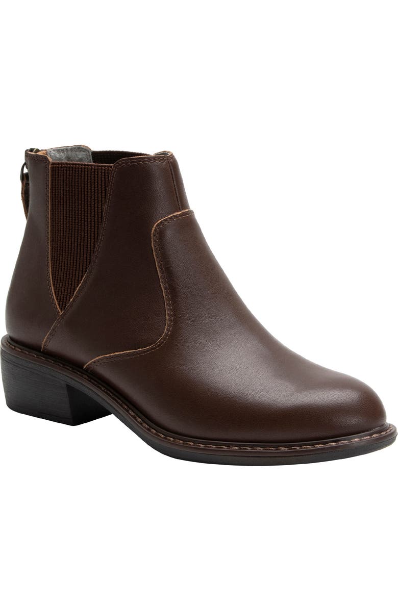 Alegria by PG Lite Meadow Chelsea Boot, Main, color, Chocolate