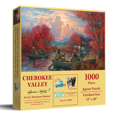 Cherokee Valley 1000 piece Jigsaw Puzzle for Adults