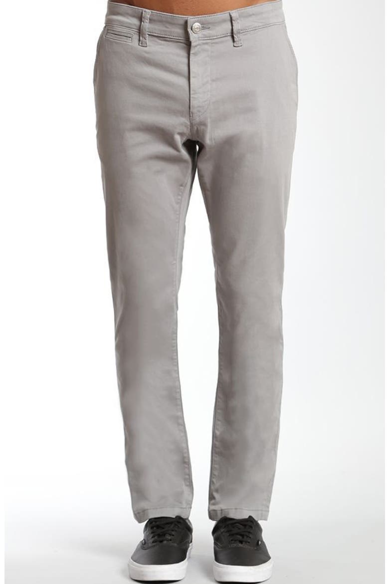Johnny Slim Fit Twill Chino Pants, Main, color, SHARK SKIN TWILL