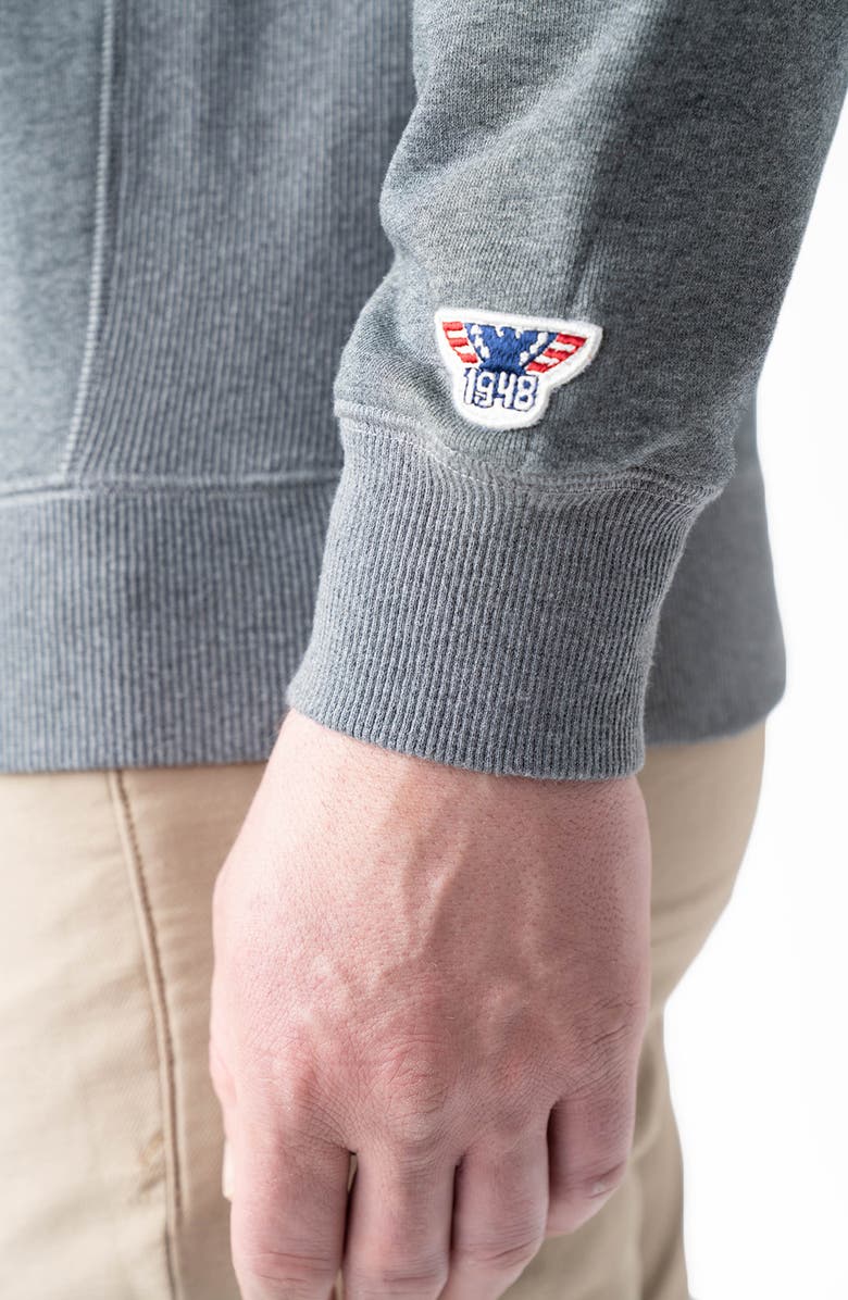 Devil-Dog Dungarees Cotton French Terry Sweatshirt, Alternate, color, 