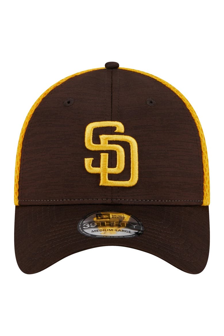 Men's New Era Brown San Diego Padres Neo 39THIRTY Flex Hat, Alternate, color, Brown