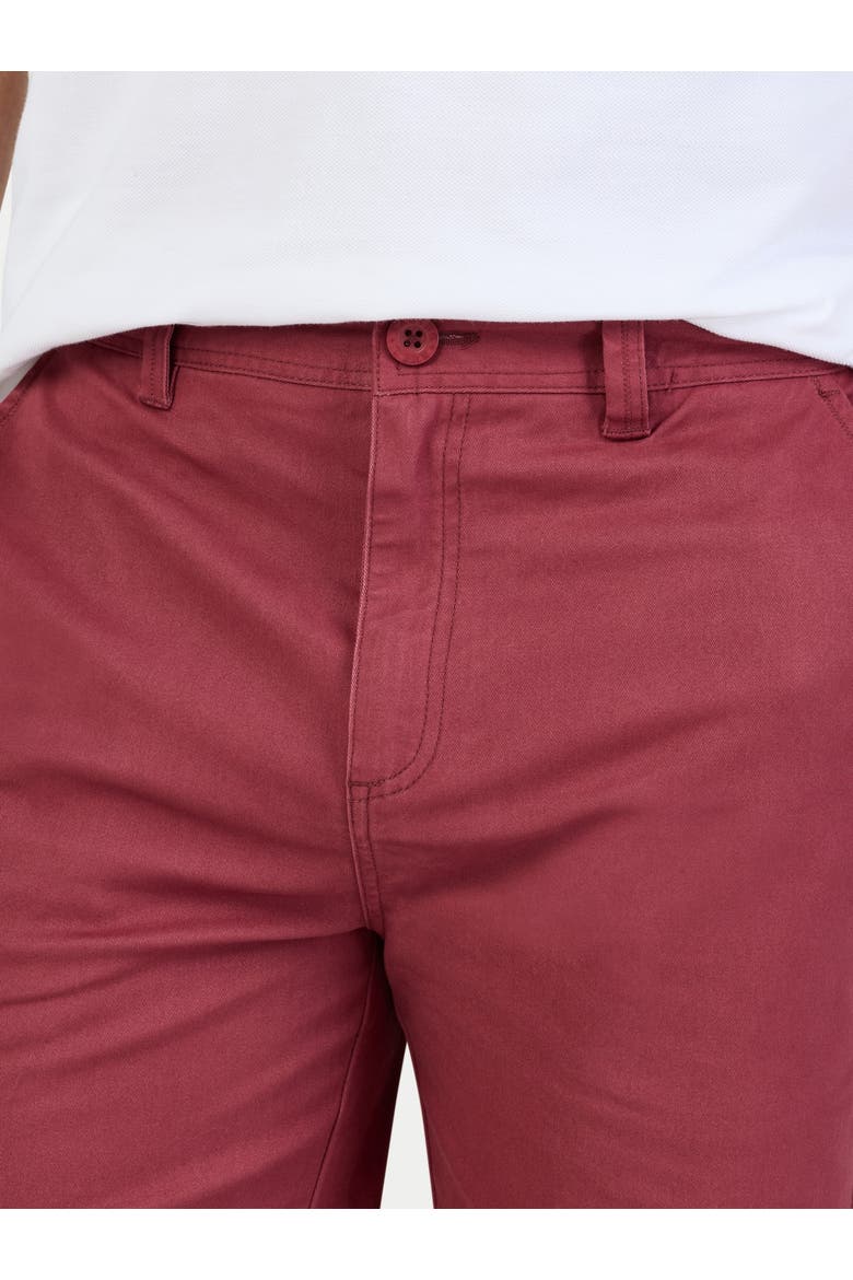 Classic Chino Shorts, Alternate, color, Berry