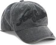 Acne Studios Tourist Logo Embroidered Cotton Twill Baseball Cap