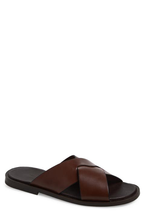 Lexington Leather Slide Sandal (Men)