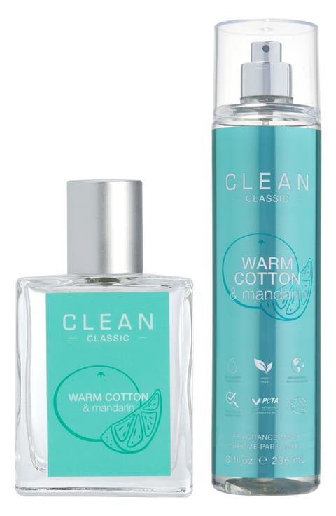 Classic Warm Cotton & Mandarin Fragrance Set