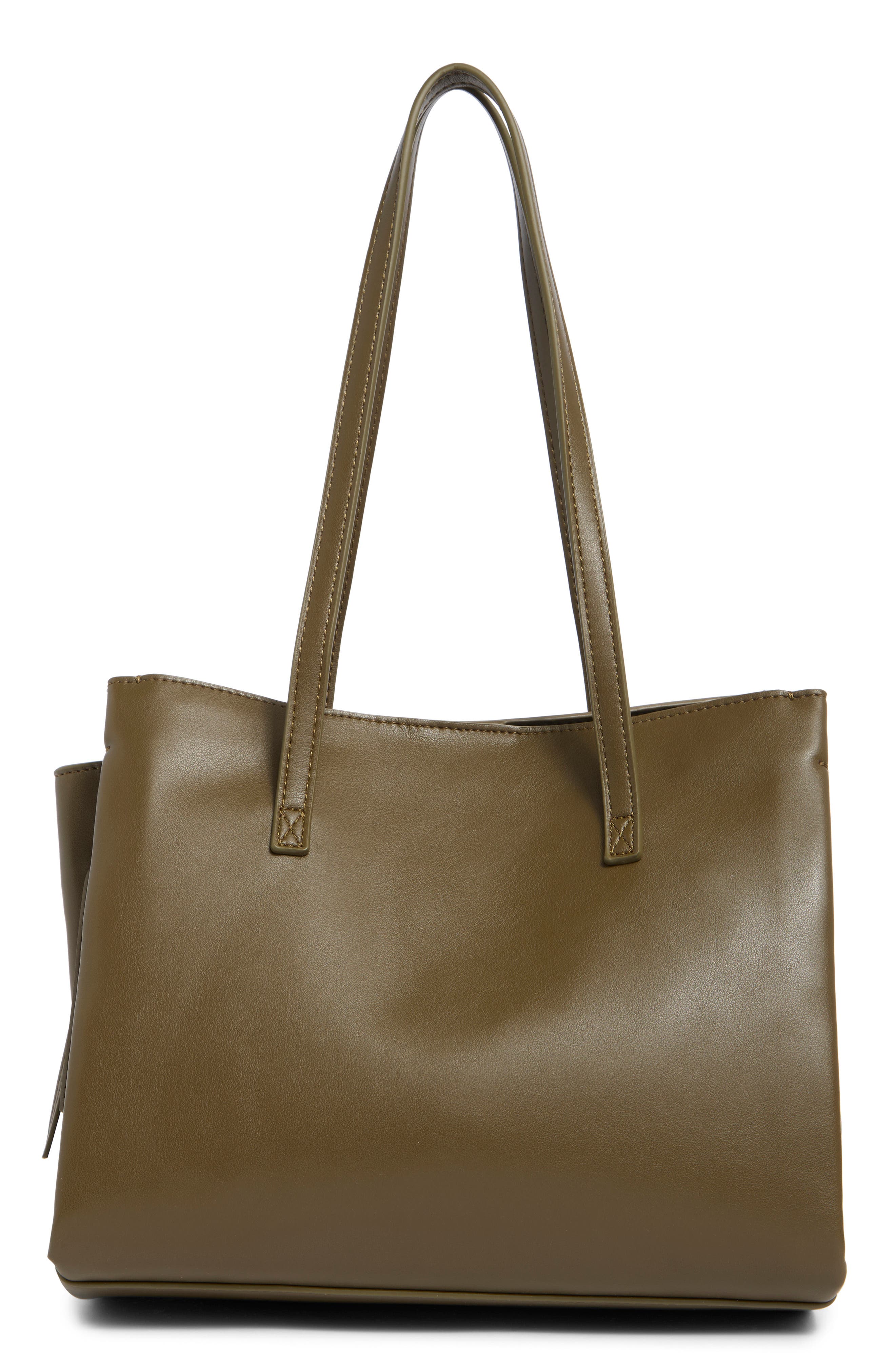 Linda Tote Bag, Alternate, color, DARK OLIVE