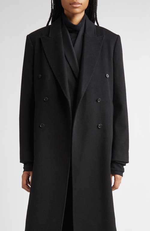 Loulou De Saison Rosco Double-breasted Coat In Black