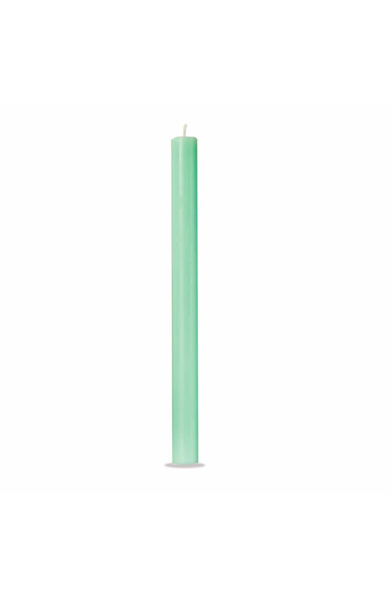 tag Color Studio Straight Taper Unscented Paraffin Wax Candle, Main, color, Green