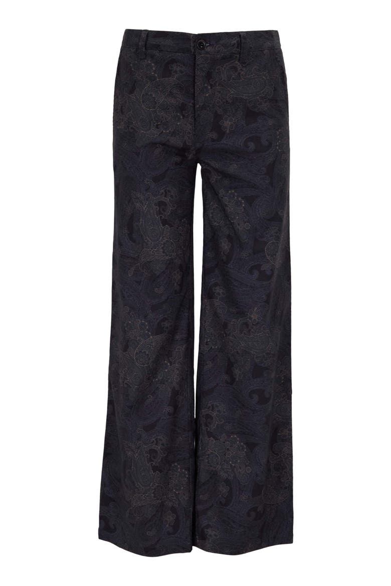 Paisley Explosion Womens Wide-leg Pant, Alternate, color, PAISLEY EXPLOSION BLACK