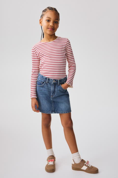 Denim skirt