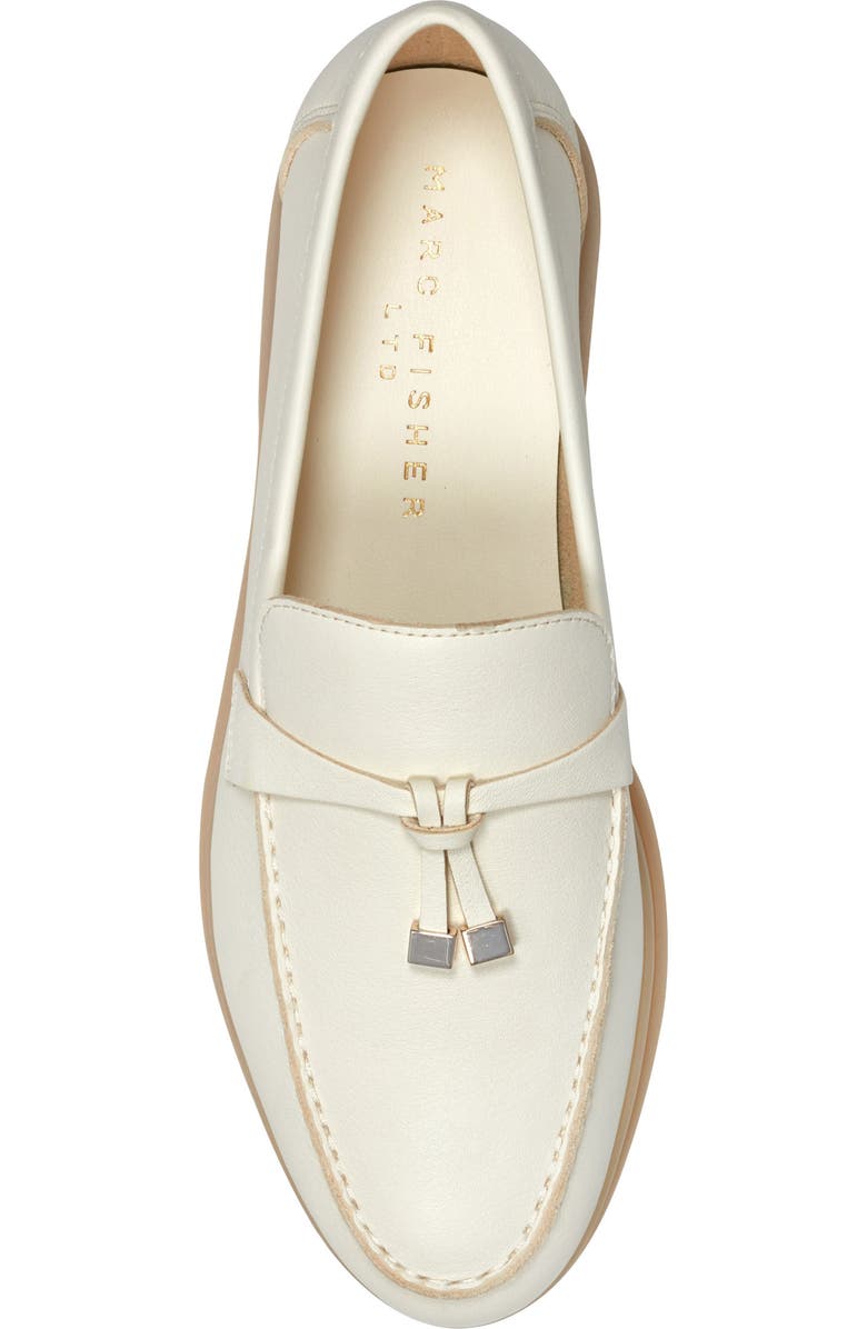 Marc Fisher Yanelli Loafer, Alternate, color, Ivory