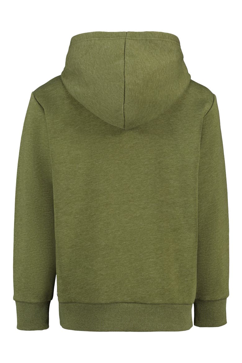 Kids' Hiking Bear Graphic Hoodie, Alternate, color, CYPRESS