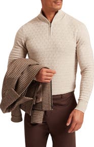 Ted Baker Jeremee Quarter Zip Sweater