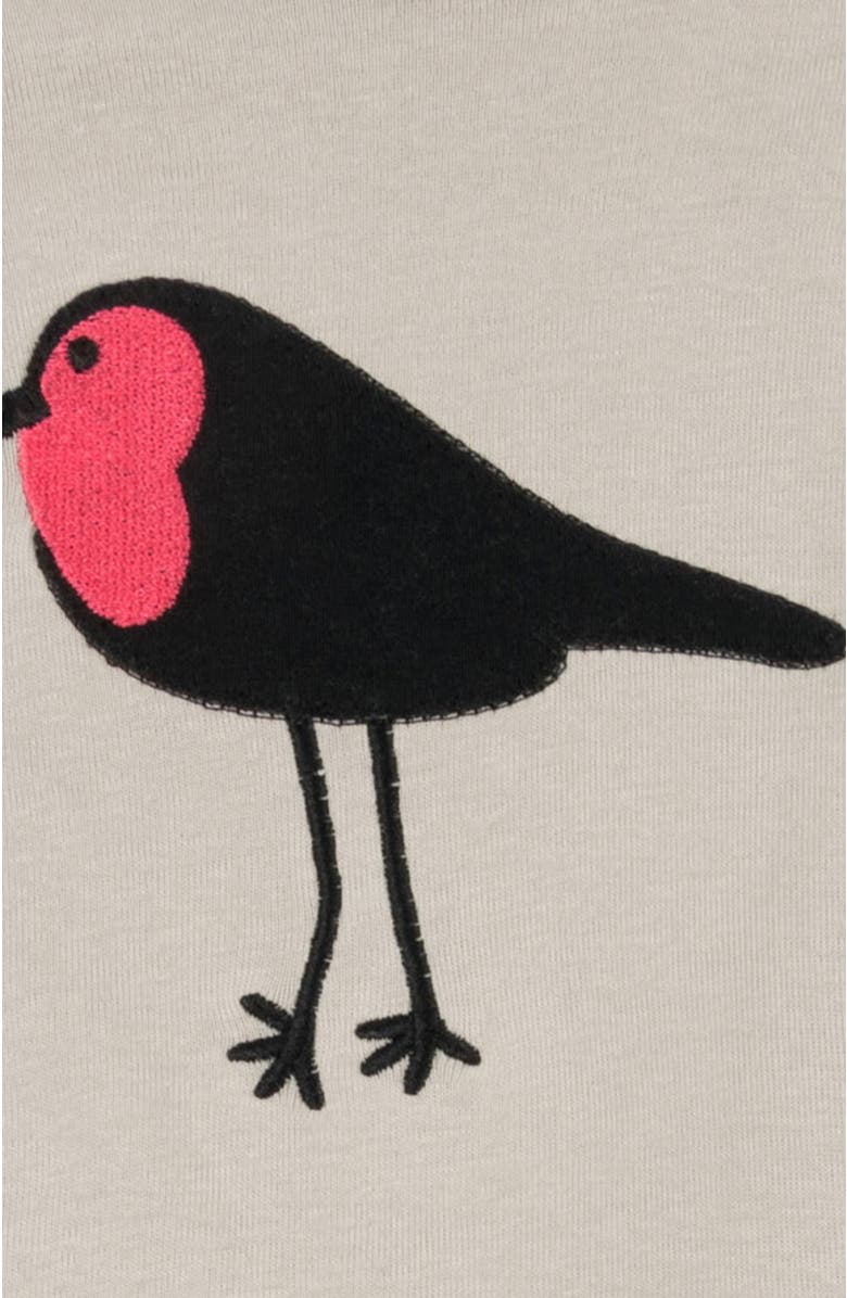 Leveret Two-Piece Cotton Printed Matching Family Pajamas, Animal Friends, Alternate, color, Birds