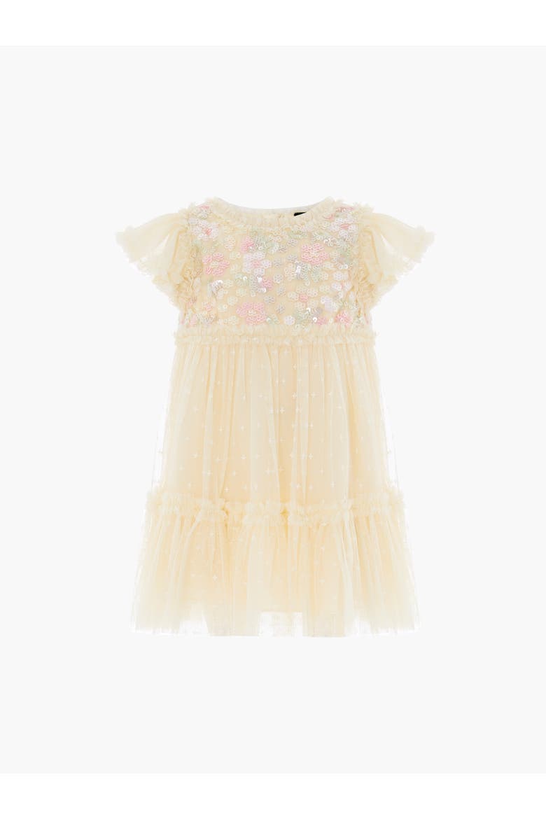Kids' Confetti Bodice Baby Dress, Alternate, color, Lemon Sorbet/Multi