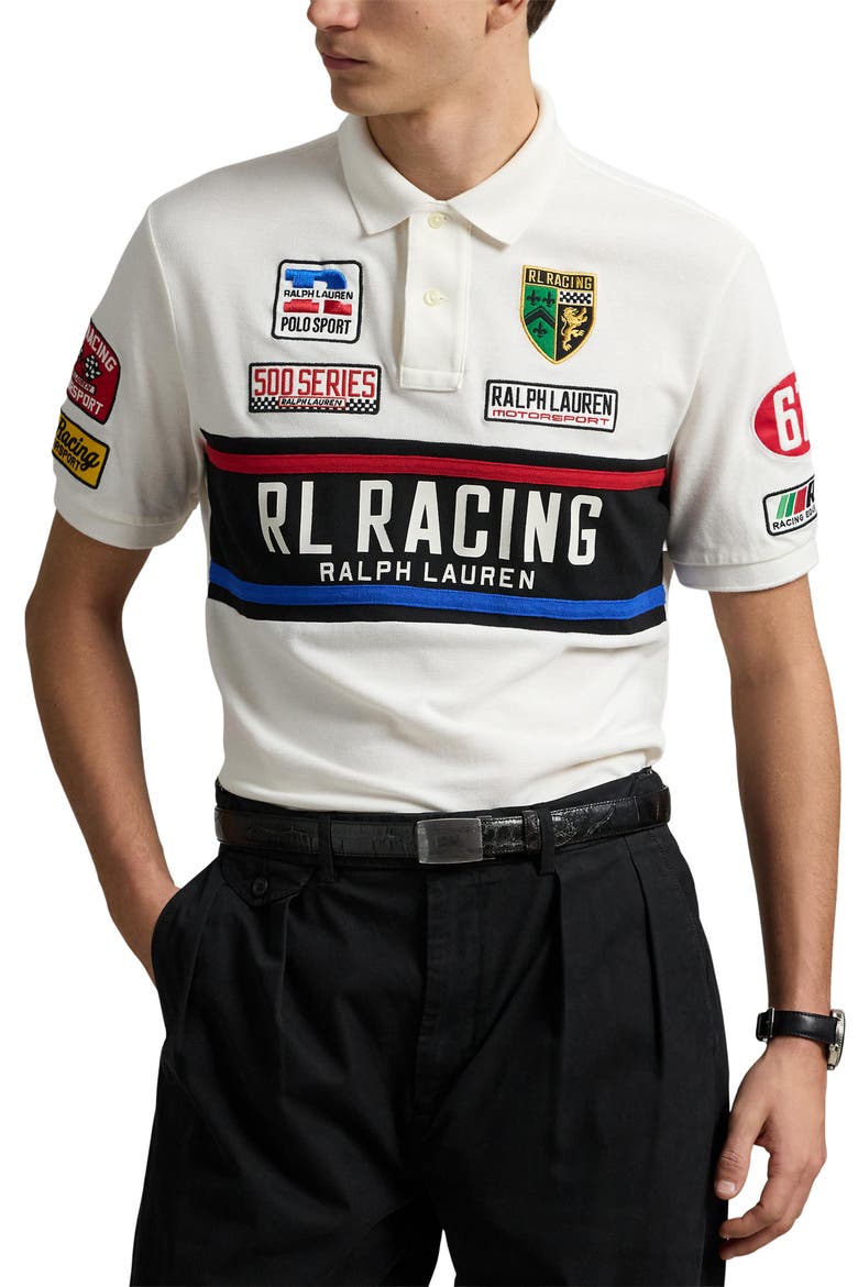 Polo Ralph Lauren Classic Fit Motorsport Mesh Polo (Men) | Nordstrom