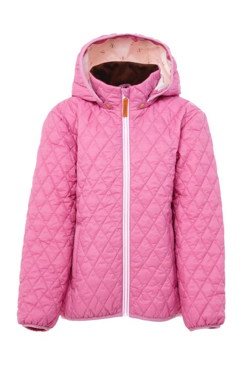 Girls Quilted Puffer Jacket (Toddler, Little Kid, & Big Kid)