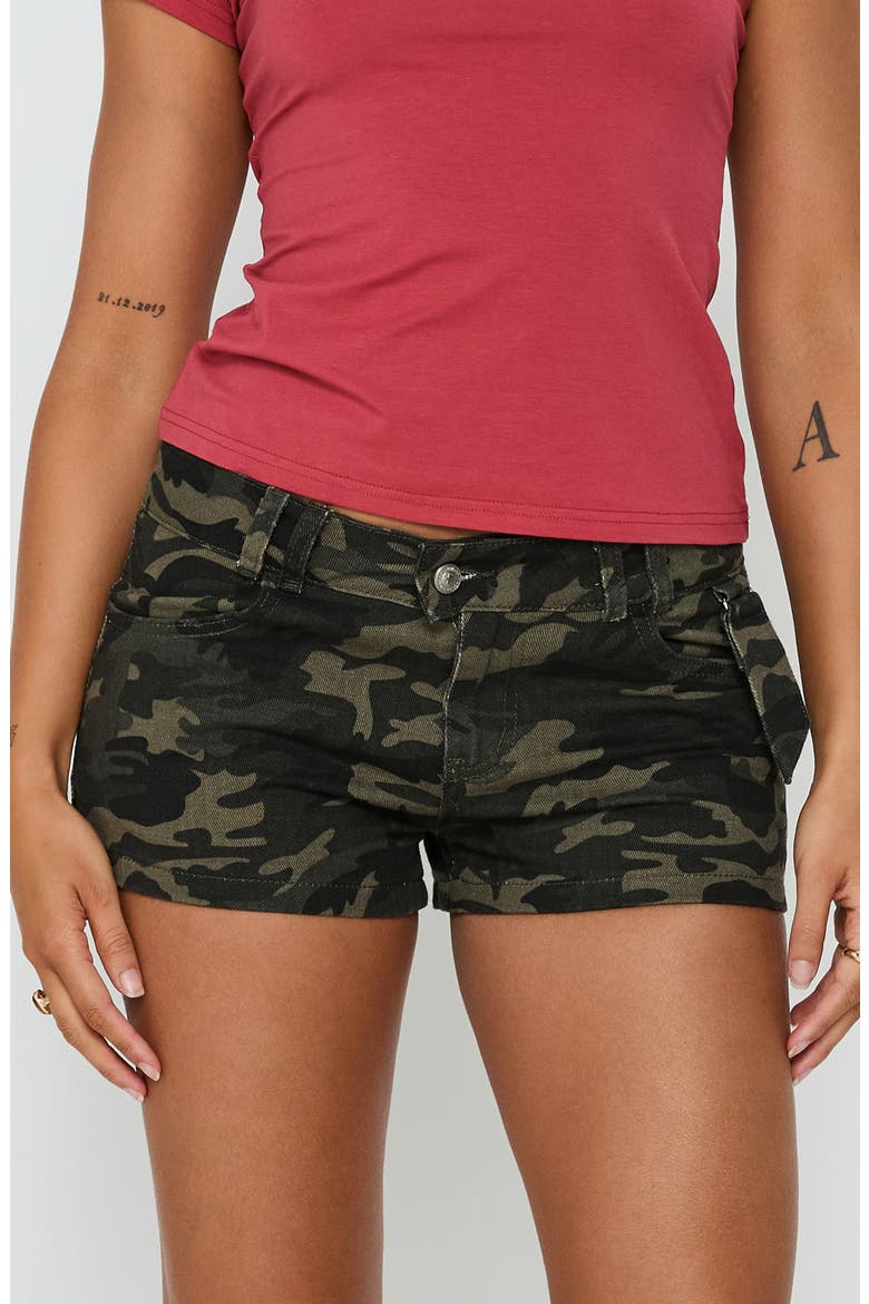 Remix Micro Cargo Shorts, Main, color, CAMO