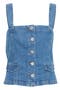 selected Denim Sleeveless Top