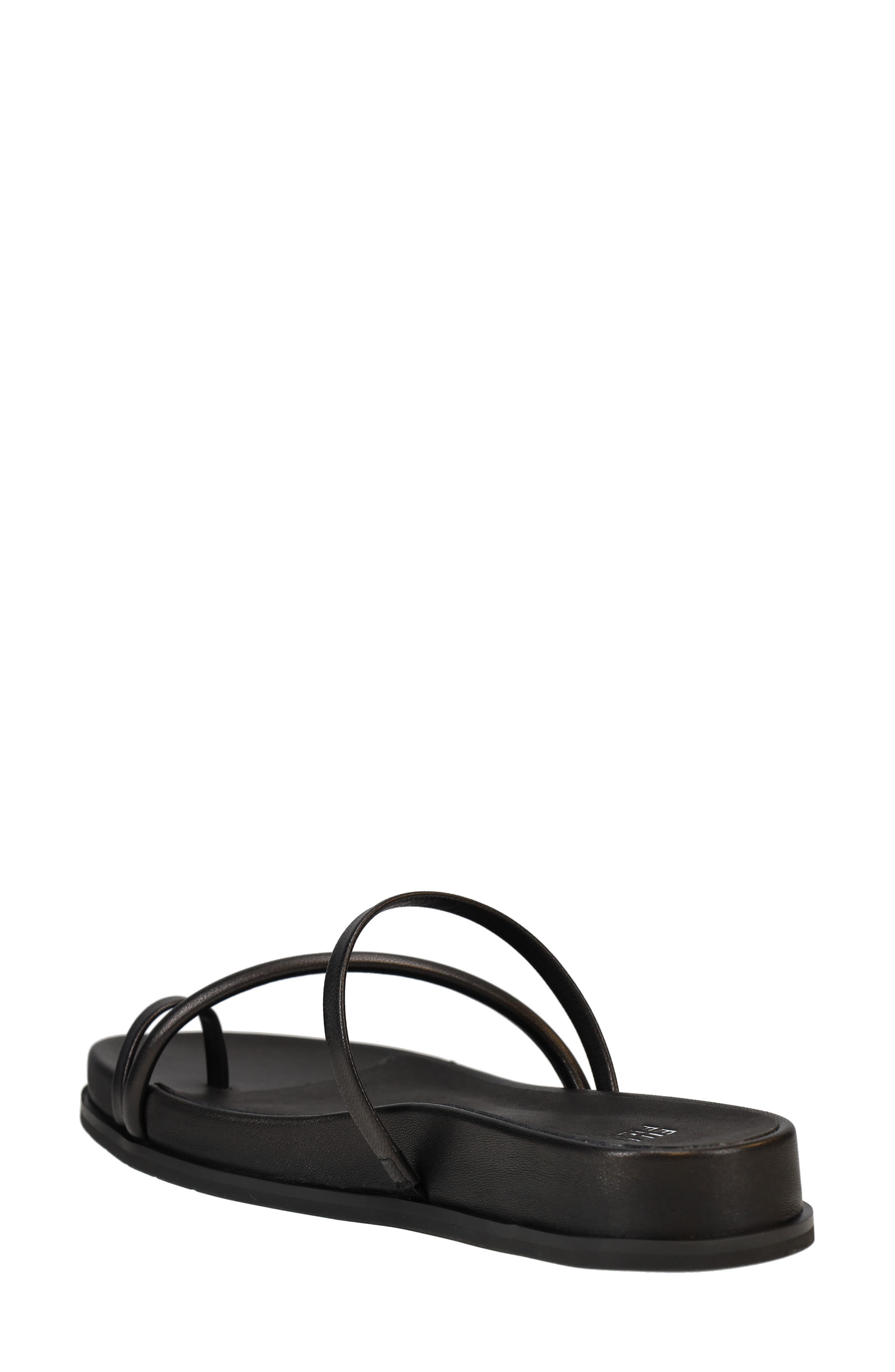 Eileen Fisher Dorado Slide Sandal, Alternate, color, Black