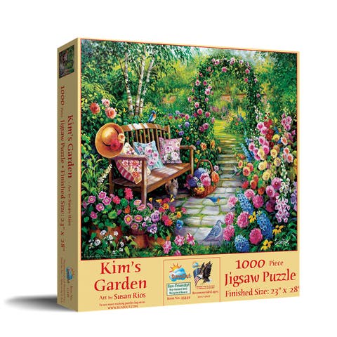 Kim's Garden 1000 piece Jigsaw Puzzle for Adults