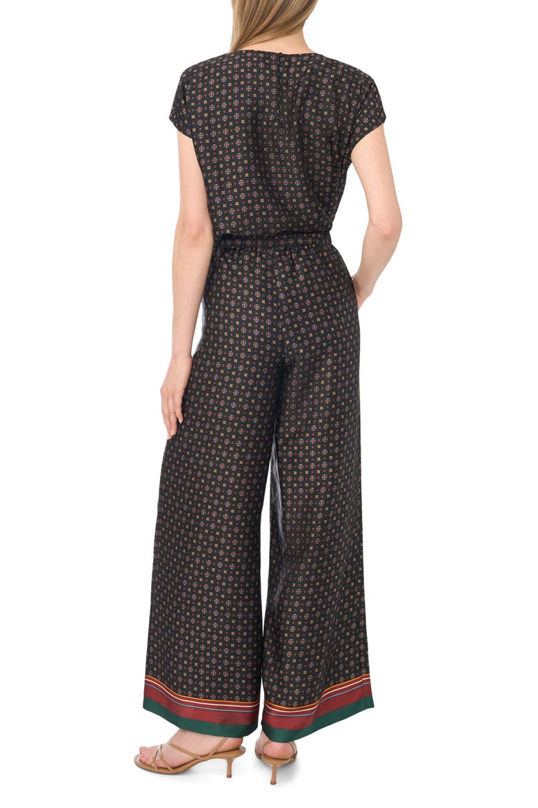 Wide Leg Drawstring Lounge Pants, Alternate, color, RICH BLACK 060