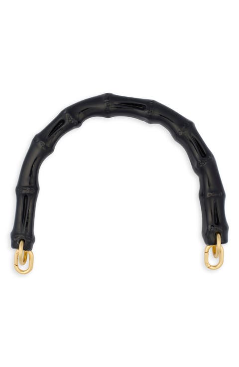 Resin Bamboo Bag Top Handle