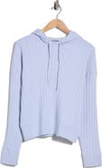 Simkhai Cable Knit Cotton & Cashmere Hoodie
