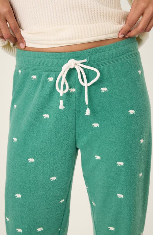 Pj Salvage The Outsider Banded Pajamas Pants In Green