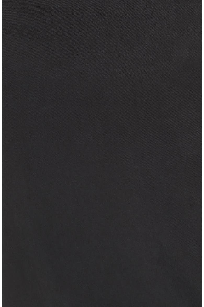 Side Drape Skirt, Alternate, color, BLACK