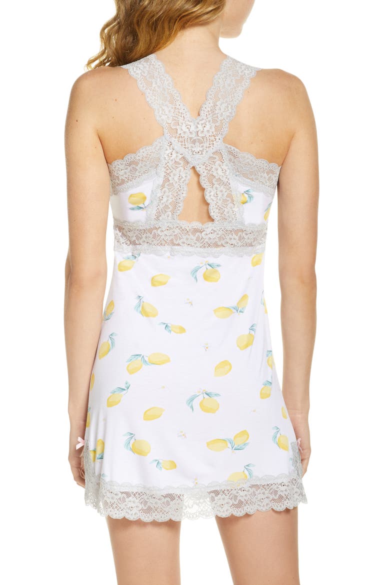 Intimates Ahna Chemise, Alternate, color, LEMONS