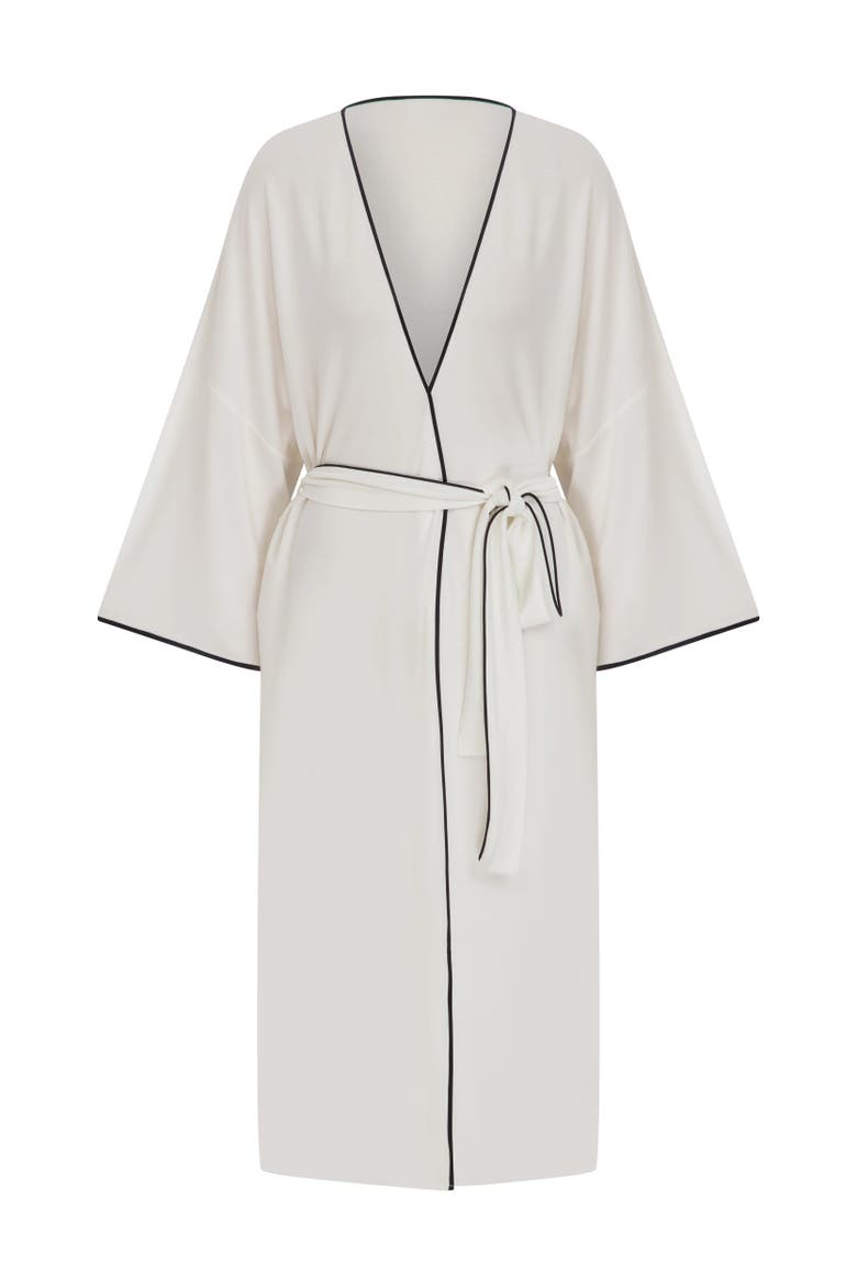 Monroe Soft Robe White, Main, color, White