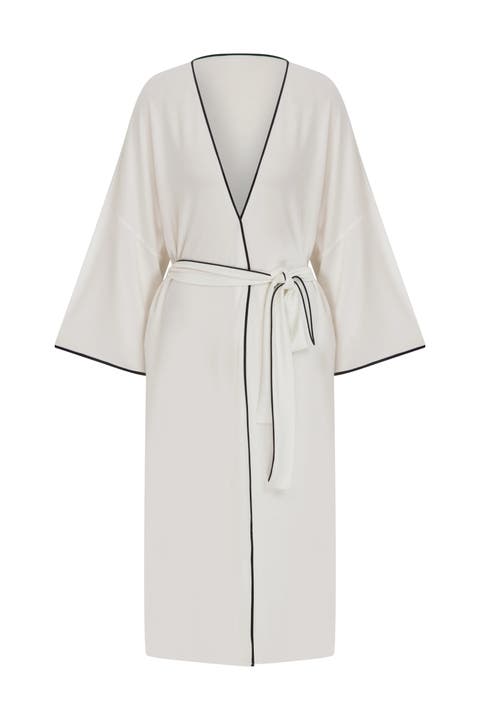 Monroe Soft Robe White