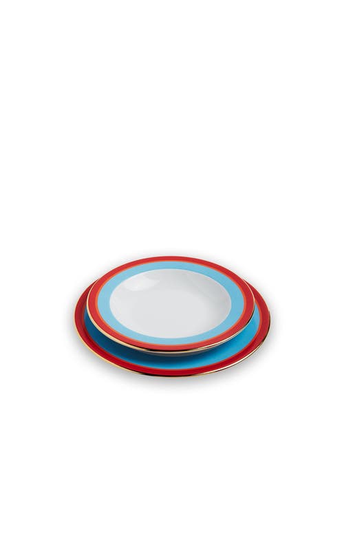 La Doublej Dinner Plates Set Of 2 In Blue