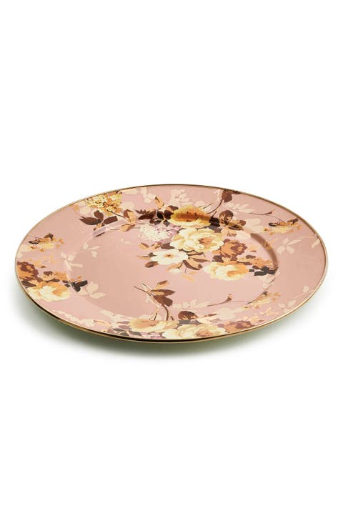 Wild Rose Mauve Serving Platter