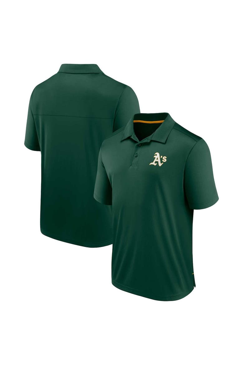 Men's Fanatics Branded Green Oakland Athletics Hands Down Polo, Main, color, Green