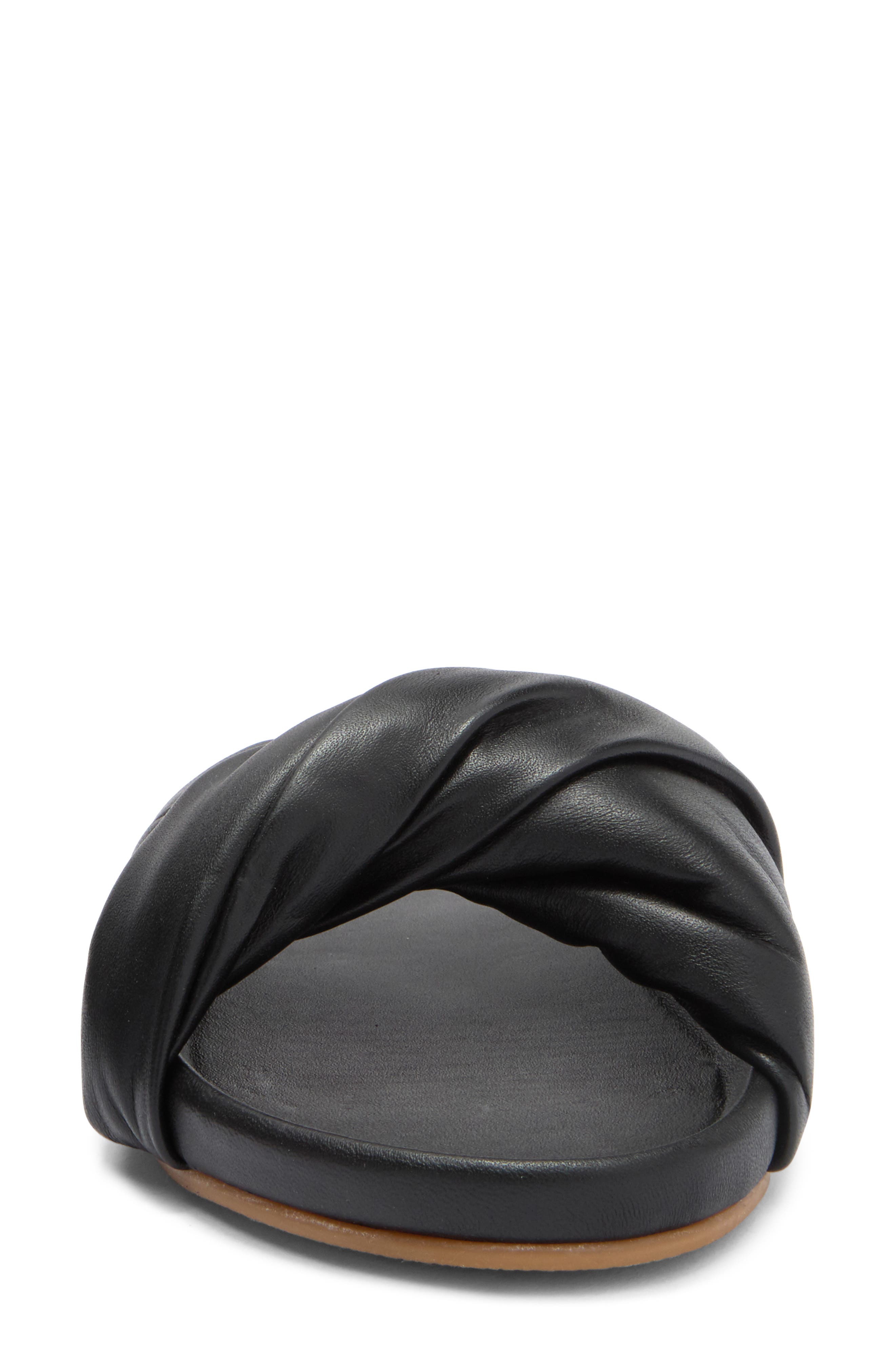 Beek Tesia Slide Sandal, Alternate, color, Black/ Black